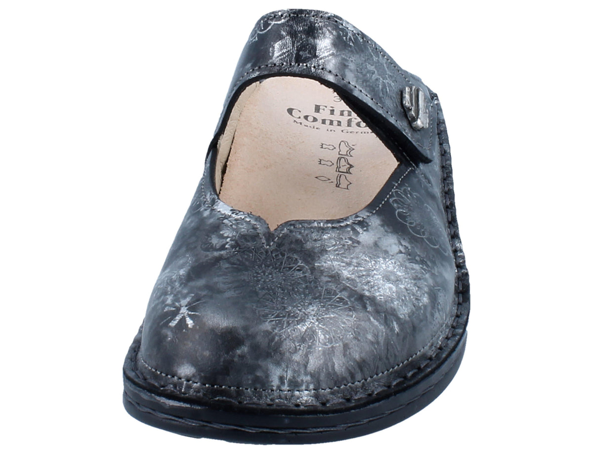 Finn Comfort Womens Roseau Clogs - Reflex Grey – Sole To Soul Footwear Inc.