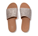 Fitflop Sandals Fitflop Womens Sola Glitter Mix Slides - Coral Pink