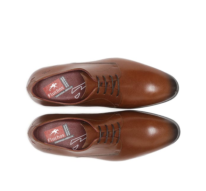Zapato deportivo marrón piel hombre FLUCHOS HABANA F1770