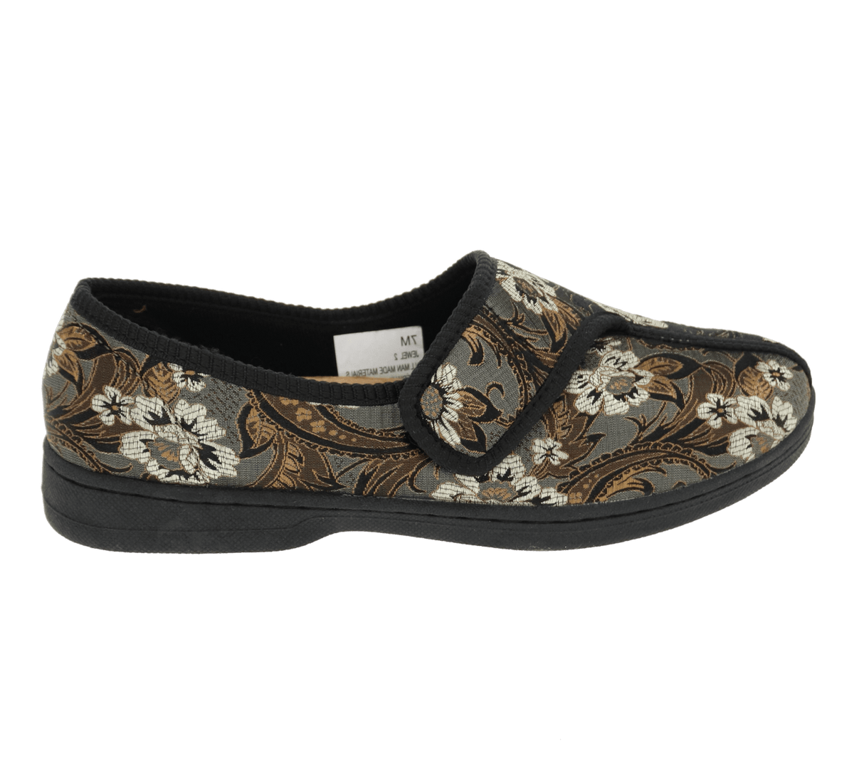 Foamtreads Womens Jewel 2 Slippers Printed Flower Sole To Soul