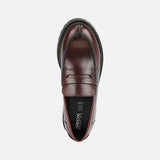 Geox Shoes Geox Womens Bleyze Loafers - Bordeaux