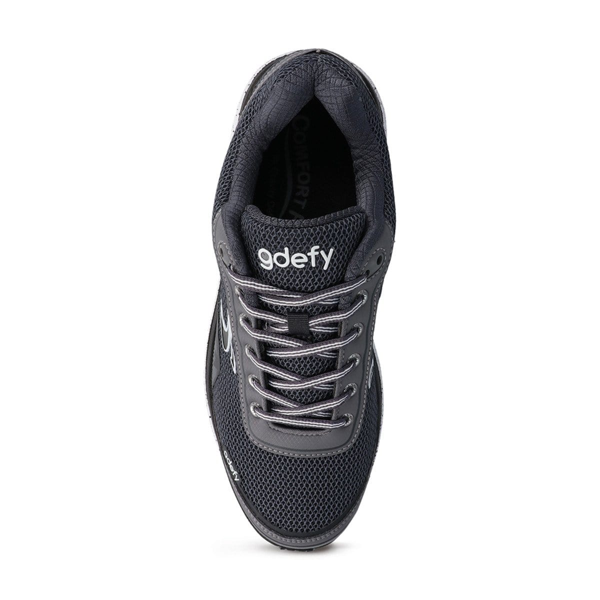 GDEFY Mens 9.5 Mighty Walk Athletic Sneakers Orthopedic Friendly Gray Gdefy Gravity Defyer Mighty Walk Women main image 3