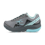 Gravity Defyer Shoe Gravity Defyer Womens Mighty Walk Running Shoes - Gray/Sea Blue
