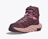 Hoka One One Shoe Hoka One One Womens Anacapa Breeze Mid Hiking Boots - Raisin/ Pale Mauve