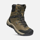 Keen Boots Keen Mens Revel IV High Polar WP Hiking Boots - Canteen/Black