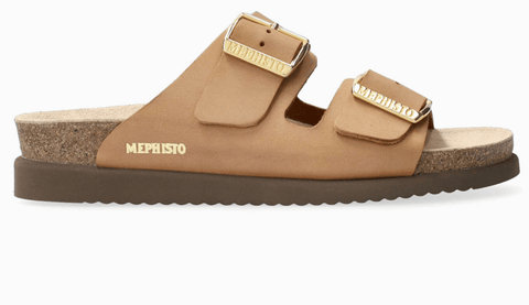Mephisto Sandals EU 35/ US 5 / M / Camel Mephisto Womens Hester Sandals -Camel 3431N