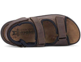 Mephisto Sandals Mephisto Mens Valden Sandals - Dark Brown 11951