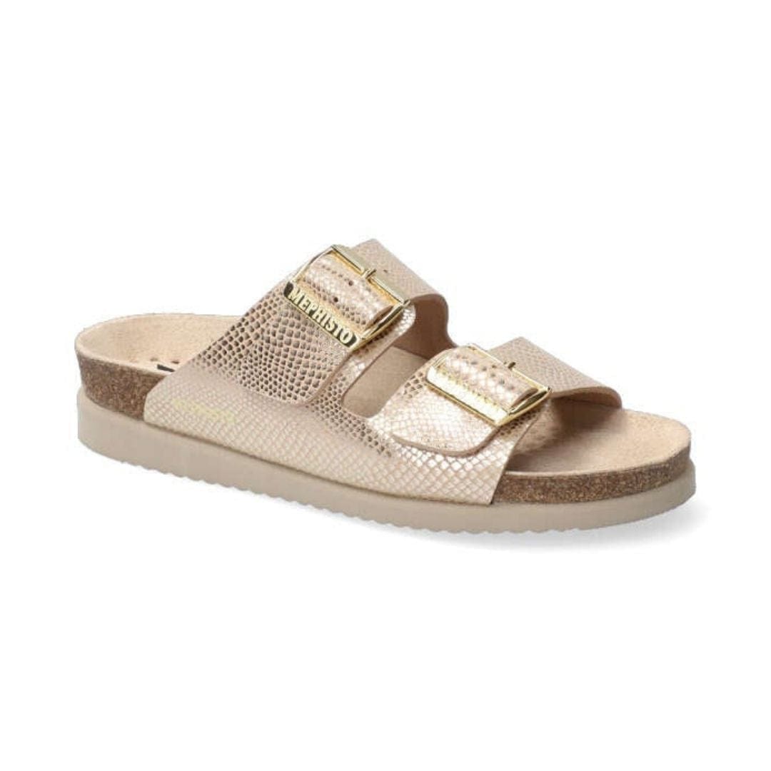 Mephisto 2025 gold sandals