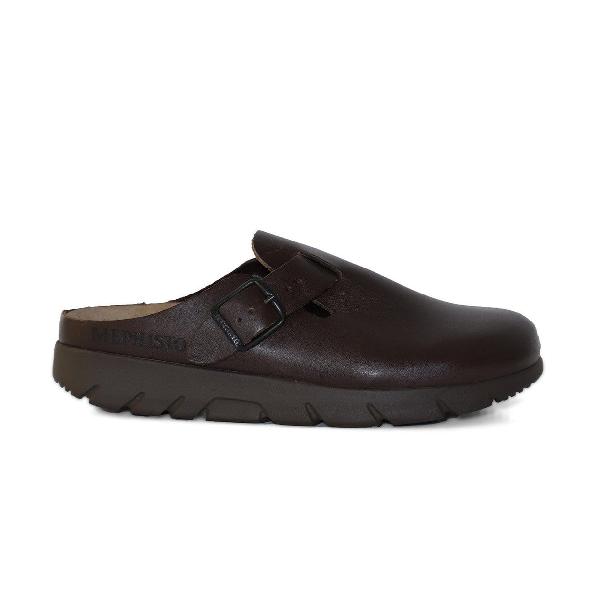 Mephisto Unisex Zaverio Fit Clogs- Chestnut â Sole To Soul Footwear Inc.