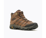 Merrell Boots Earth / M / 7 Merrell Mens Moab 3 Mid Waterproof Hiking Boots - Earth