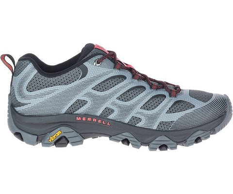 Merrell Shoe Merrell Mens Moab 3 Edge Hiking Shoes (Wide) - Granite