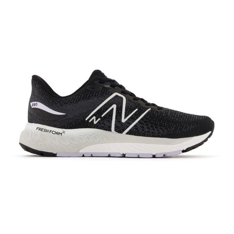 New Balance Shoe B (Medium) / 5 / Black New Balance Women's 880v12 Running Shoes - Steel on Black