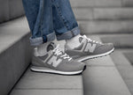New Balance Shoe New Balance Men's 574 Classic Sneakers - Grey with White