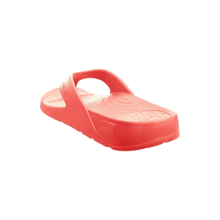 Nuu Sol Unisex Cascade Flip Flop Coral Sunrise Sole To Soul