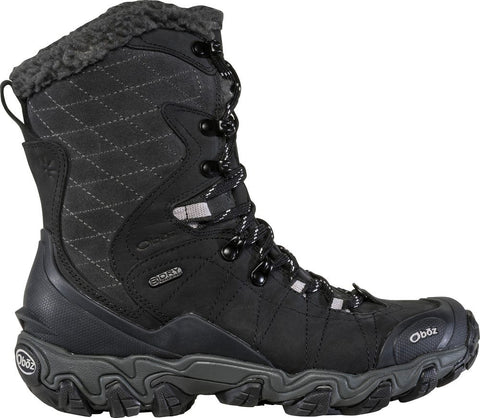 Oboz Footwear Boots Oboz Womens Bridger 10 " Insulated B-Dry Waterproof Boot - Black
