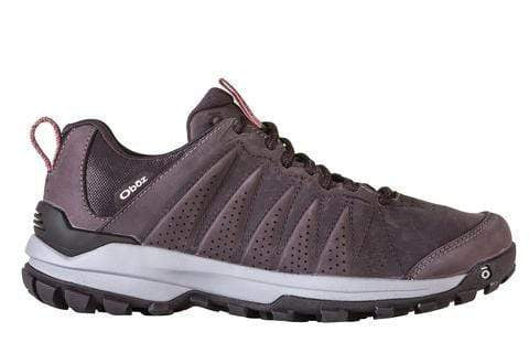 Oboz Footwear Shoe Peppercorn / 6 / M Oboz Womens Sypes Low Waterproof Hiking Shoes - Peppercorn