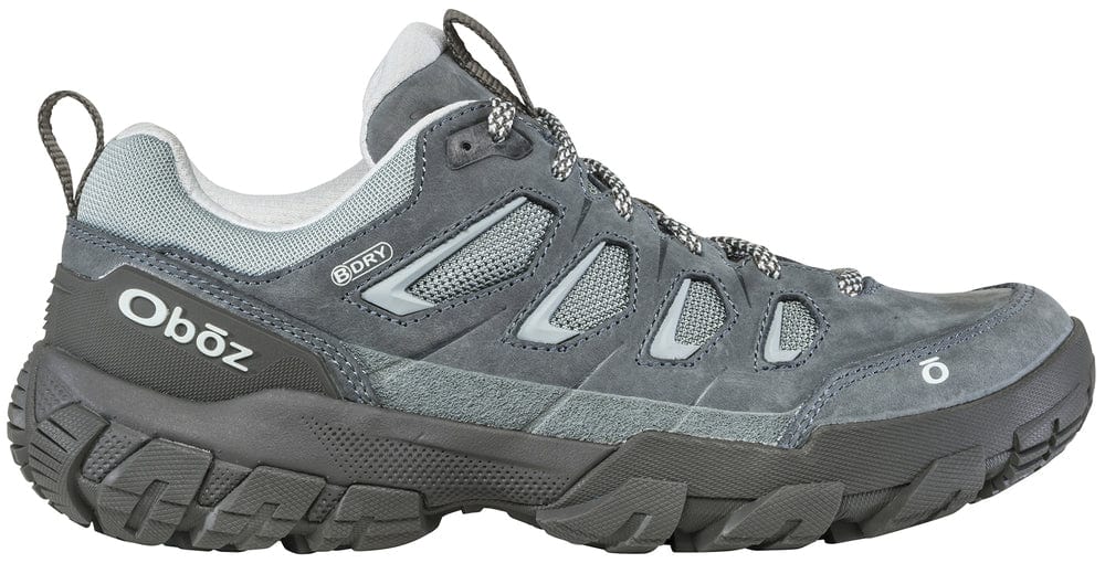 Oboz Womens Sawtooth X Low B DRY Waterproof Hiking Shoes - Slate