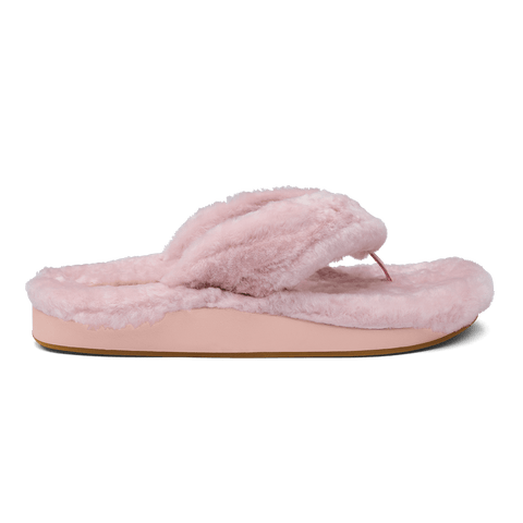 OluKai Sandal Olukai Womens Kipe'a Heu Slipper Sandals - Pink Clay