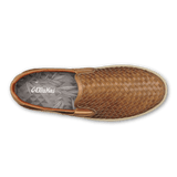 OluKai Shoe Olukai Mens Lae'ahi Lauhala Leather Sneaker- Fox
