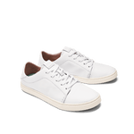 OluKai Shoe OluKai Womens Pehuea Li 'Ili Shoes - White/ White