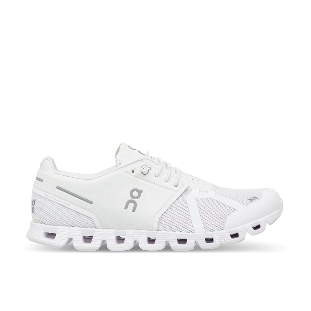 On Running Womens Cloud 5 Running Shoes All White Sole To Soul Footwear Inc