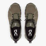 On Shoe On Running Mens Cloud 5 Waterproof Running Shoes - Olive/Black