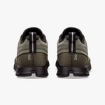On Shoe On Running Womens Cloud 5 Waterproof Running Shoes - Olive/ Black