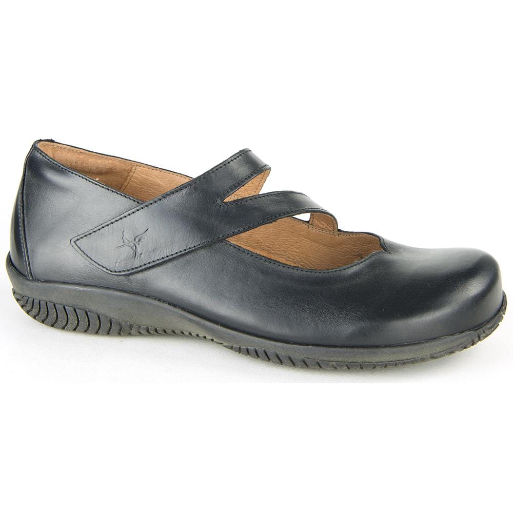 Portofino 8.5 39 Black Leather Mary Jane Orthopaedic Friendly