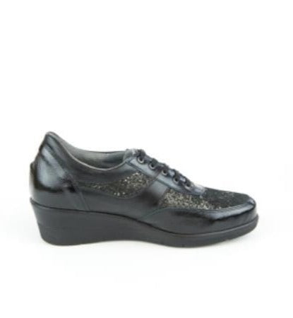Portofino Shoe Black / 35 / M Portofino Womens Oxford Shoes - Black