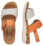 Remonte Sandals Remonte Womens Two Strap Sandals - Orange