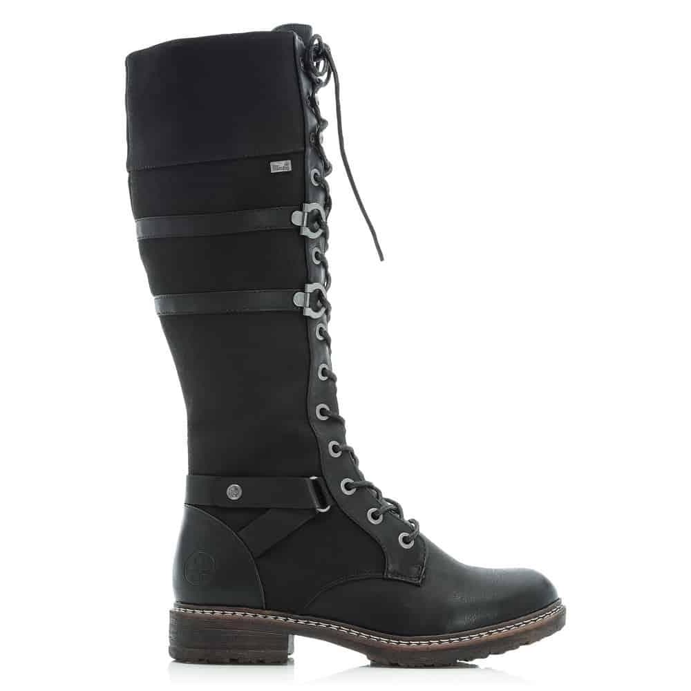 Rieker long black boots sale