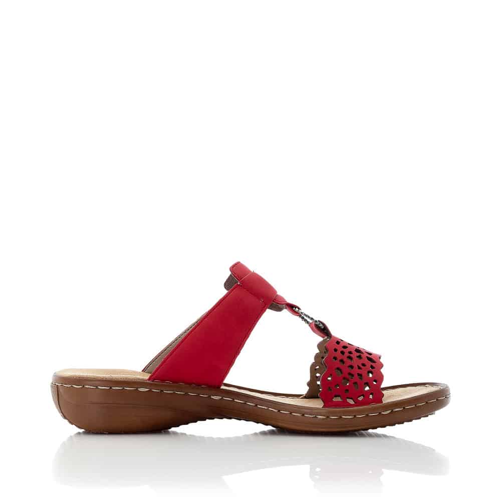 Rieker red sales sandals