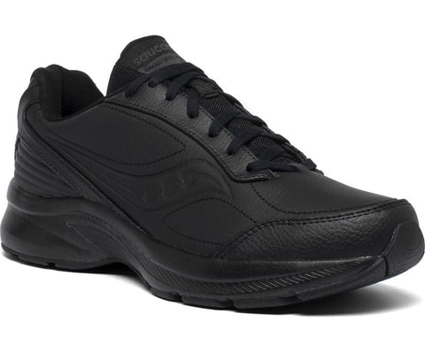 Saucony Shoe BLACK / 5 / W Saucony Mens Omni Walker 3 Walking Shoes - Black