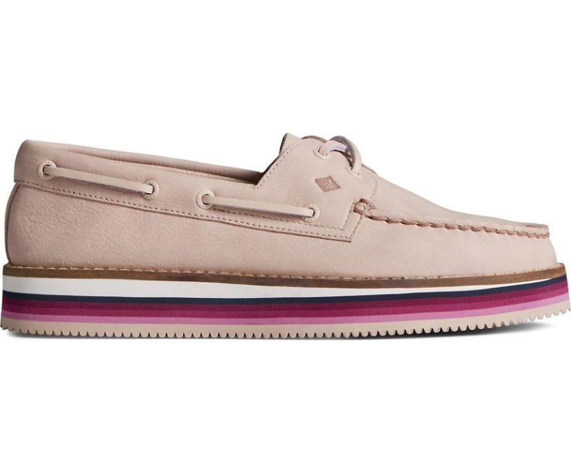 Womens pink sale sperry boat shoes