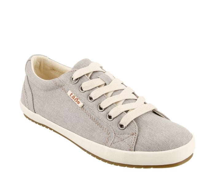 Taos Womens Star Canvas Sneaker Grey Wash Sole To Soul