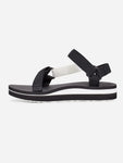 Teva Sandals Teva Womens Midform Universal Sandals - Black/ Bright White