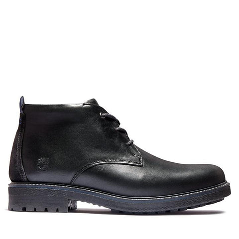 Timberland Boots Black Leather / 7 US / M (Medium) Timberland Mens Oakrock Waterproof Chukka Boots - Black Leather