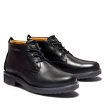 Timberland Boots Timberland Mens Oakrock Waterproof Chukka Boots - Black Leather