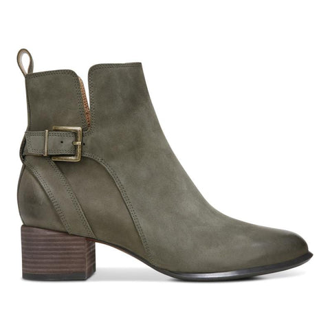 VIONIC Boots Vionic Womens Sienna WP Ankle Boots - Olive Nubuck