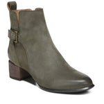 VIONIC Boots Vionic Womens Sienna WP Ankle Boots - Olive Nubuck