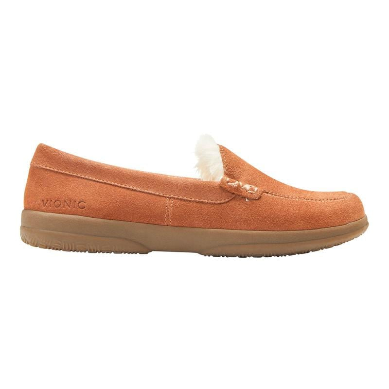 Vionic Womens Cedar Lynez Slippers Toffee Sole To Soul