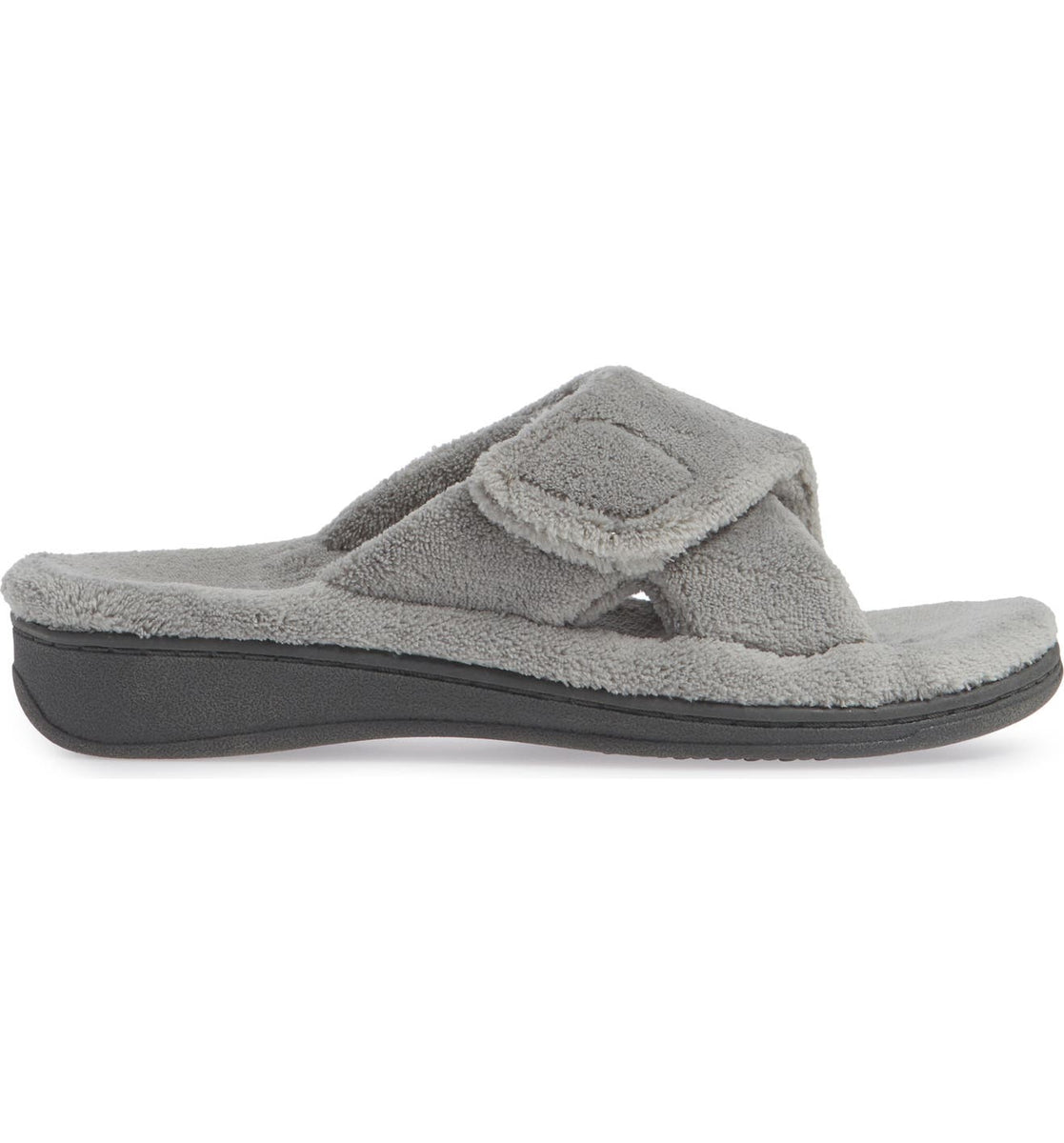 Vionic Womens Indulge Relax Slippers Light Grey Sole To Soul