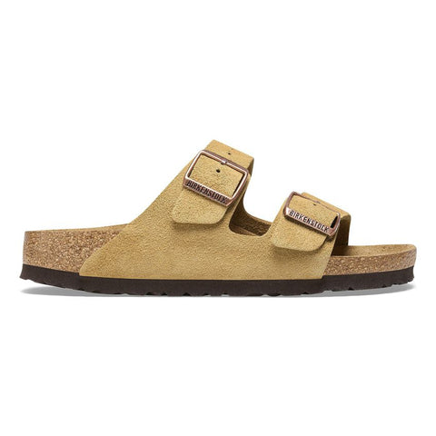 Birkenstock Arizona Two Strap Sandals - Desert Soil Latte Cream