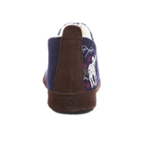Acorn Slipper Boots Acorn Women's Forest Bootie Slippers- Navy Moose
