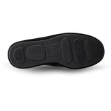 Acorn Slippers - Closed Heel Acorn Men's Moc Slippers- Black