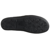 Acorn Slippers - Open Heel Acorn Women's Dara Slippers- Charcoal Button