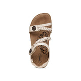 Aetrex Ankle Strap Sandals Aetrex Women's Jillian Sandals- Ivory