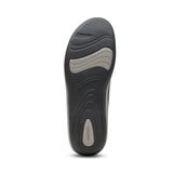 Aetrex Lifestyle Sneakers Aetrex Women's Dahlia Lace Up Oxfords- Charcoal