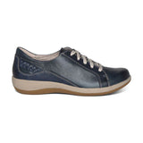 Aetrex Lifestyle Sneakers Aetrex Women's Dana Oxford Sneakers - Navy