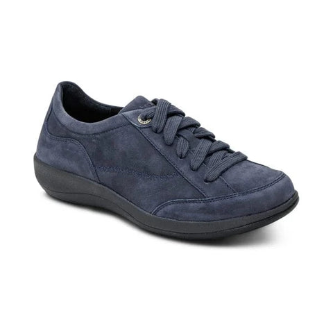 Aetrex Lifestyle Sneakers Medium / Navy / 35 EU Aetrex Women's Dahlia Lace Up Oxfords- Navy
